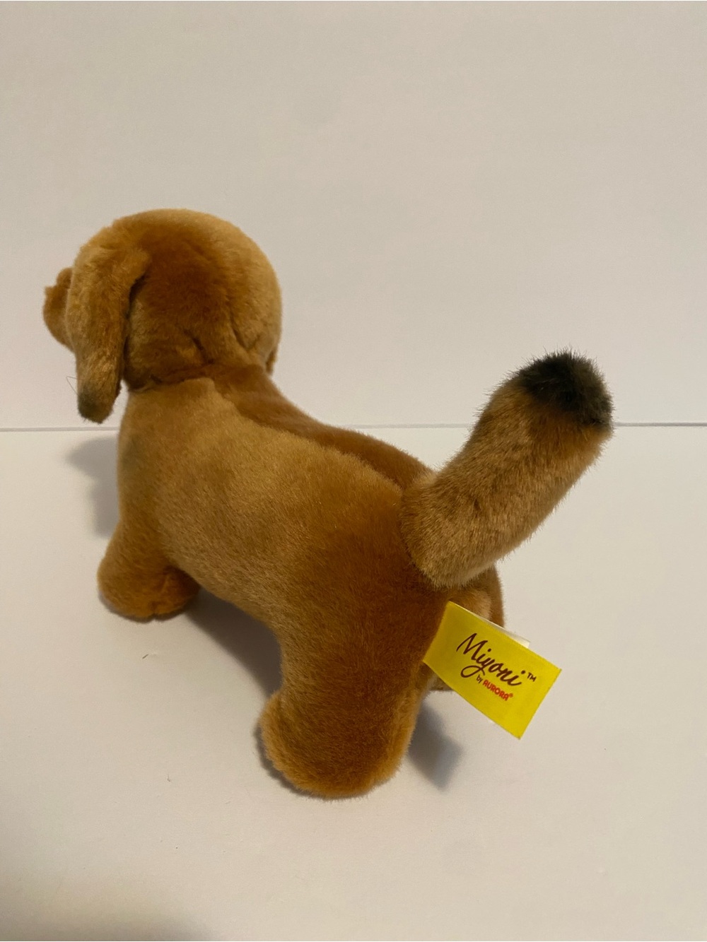 Miyoni Aurora Daschund Plush Weiner Puppy Dog Stuffed Animal Toy 8” - Picture 3 of 5